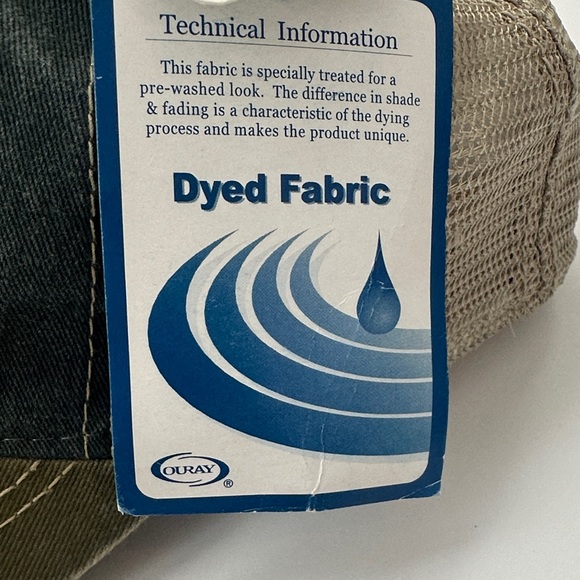 NWT Ouray Sportswear Men’s OS Vintage style Mesh back Trucker hat - Picture 3 of 6